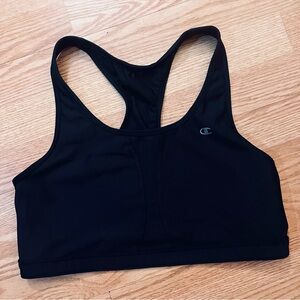 NWOT Champion Black Sports Bra Size 2 X